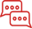 Chat bubble icon